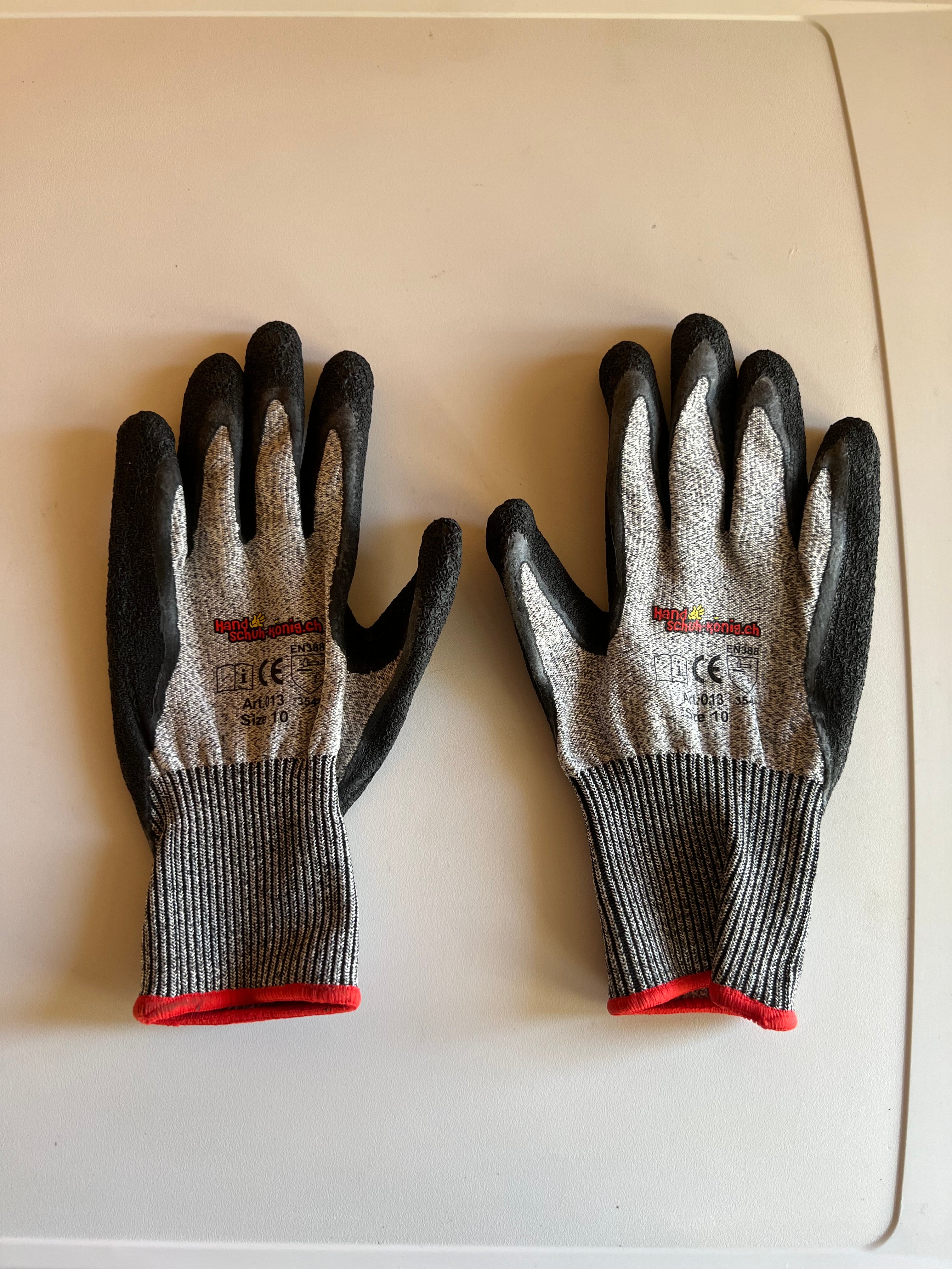 Schnittschutzhandschuhe Grösse 10