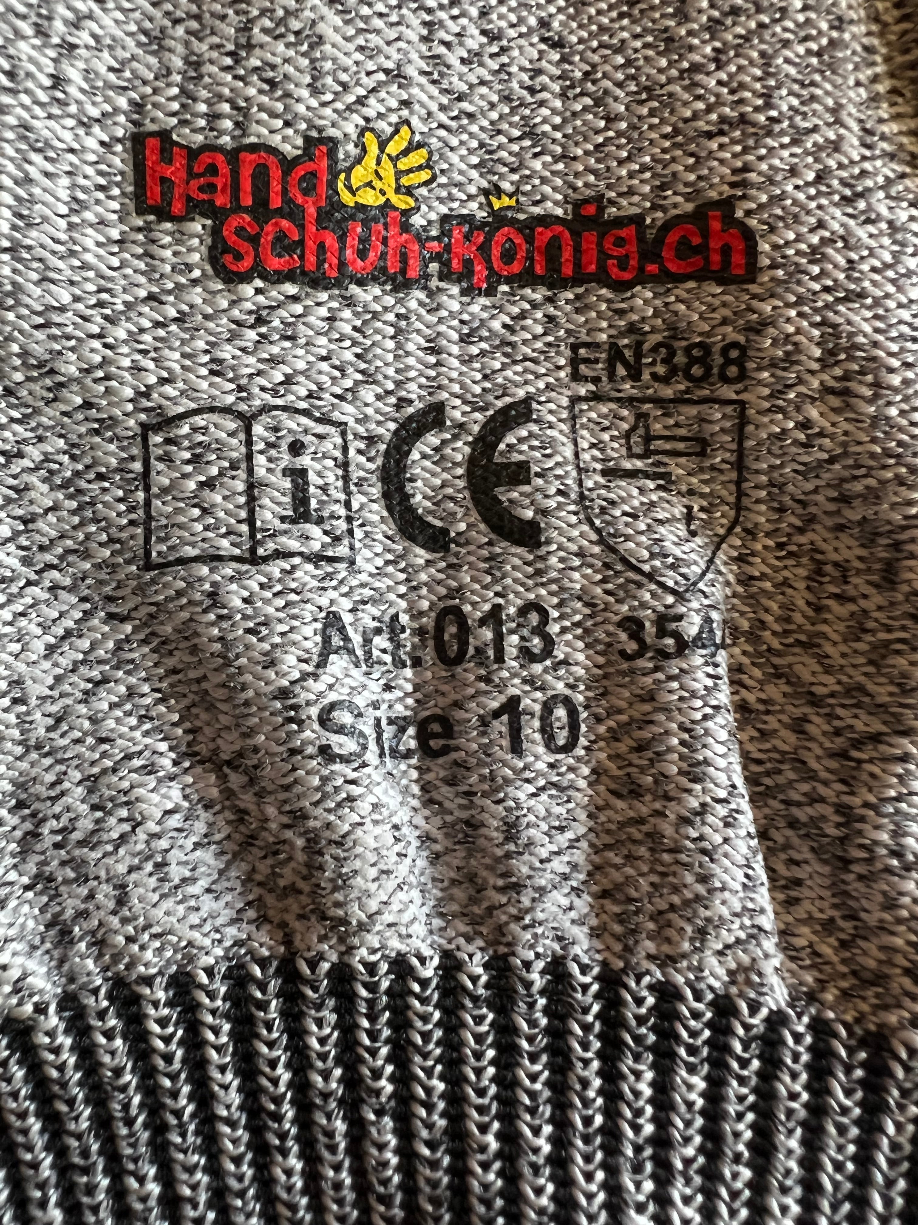Schnittschutzhandschuhe Grösse 10