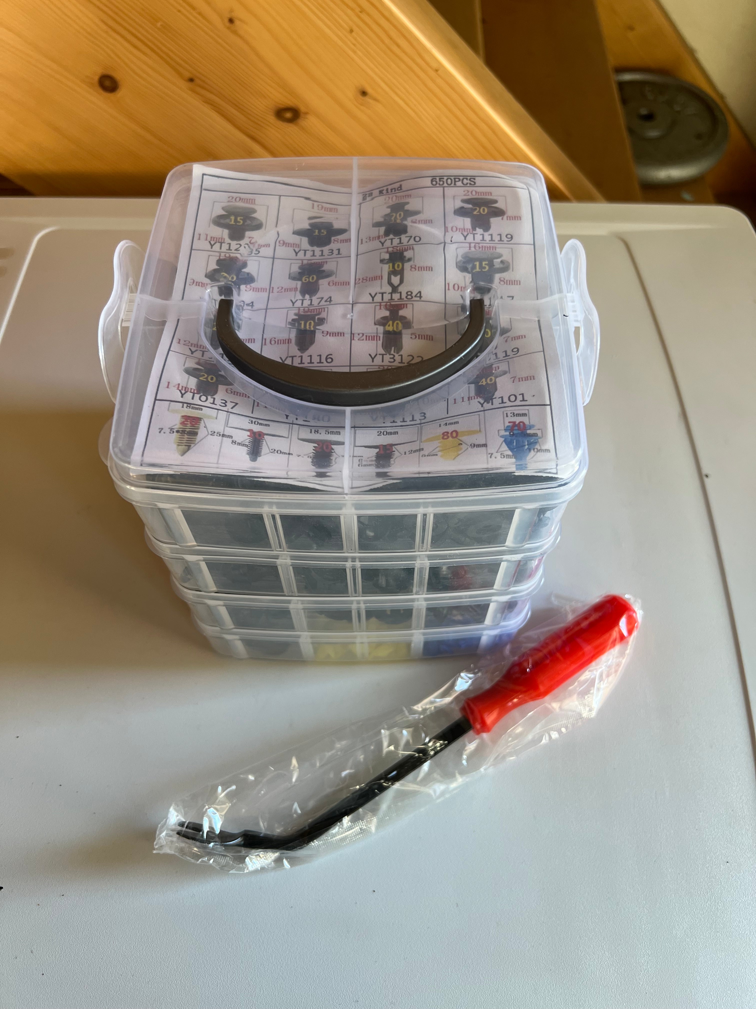 Fahrzeug Clip Set 650 Teilig