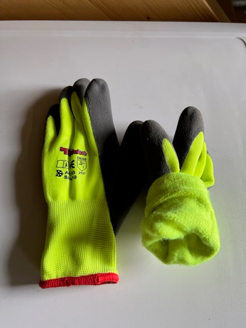 Winter Arbeitshandschuh Grösse 10
