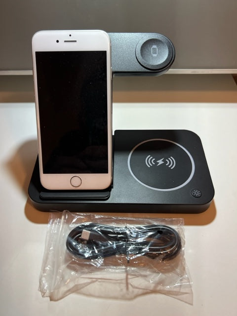 Ladestation Drahtlos für I Phone 13 / 14 Sowie Apple Watch 6/7