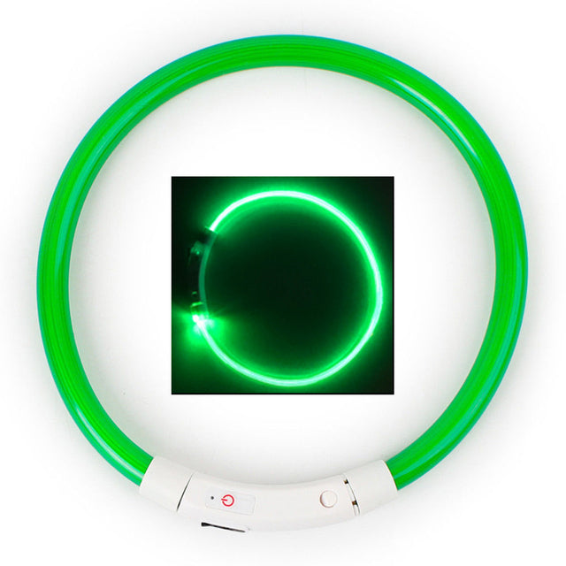 LED Halsband für Hunde diverse Farben