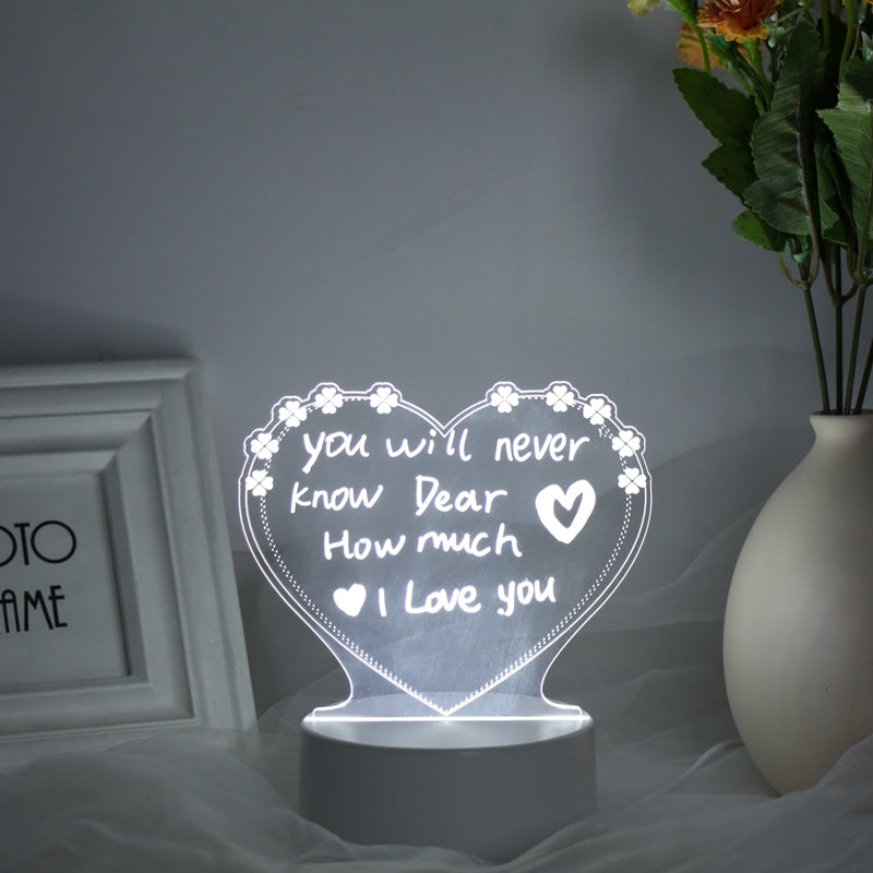 LED Liebesherz Valentinstag