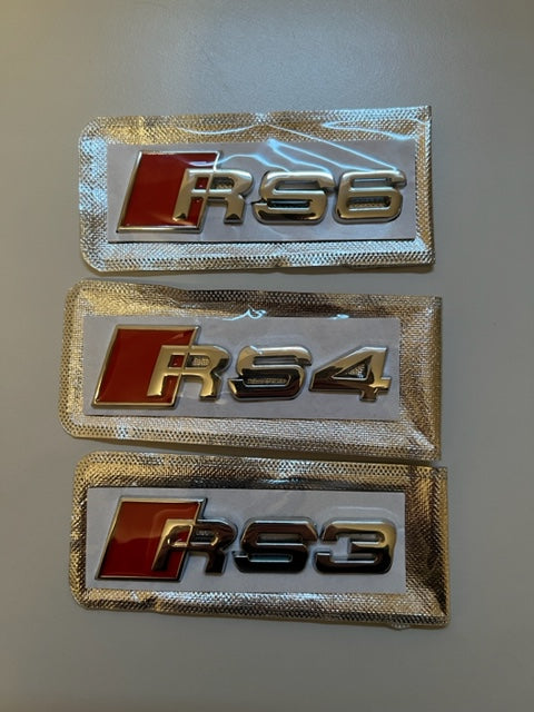 Audi RS Logo Aufkleber